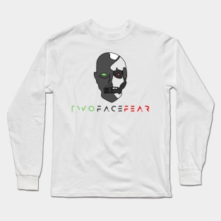 Simplified Face Logo Long Sleeve T-Shirt